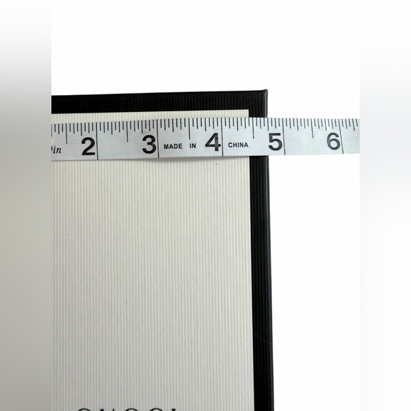 GUCCI 5x7 inch Boxes - Set of 3 - Display or Gift Boxes NEW Black and White - Picture 3 of 5